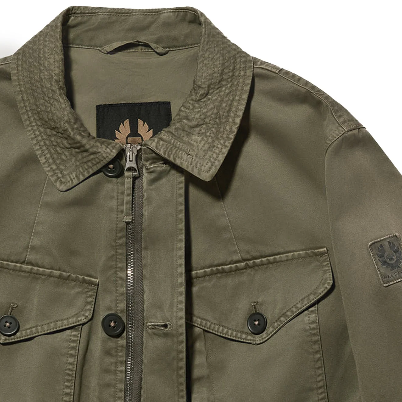 Belstaff CS60 Field Jacket Surplus Green - Image 2