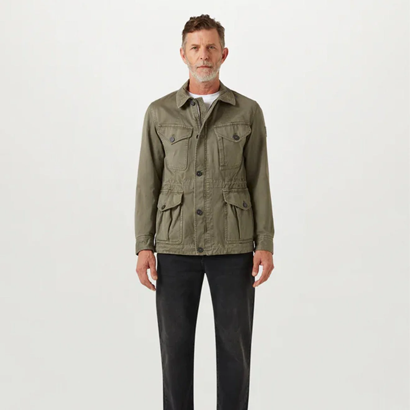 Belstaff CS60 Field Jacket Surplus Green - Image 3