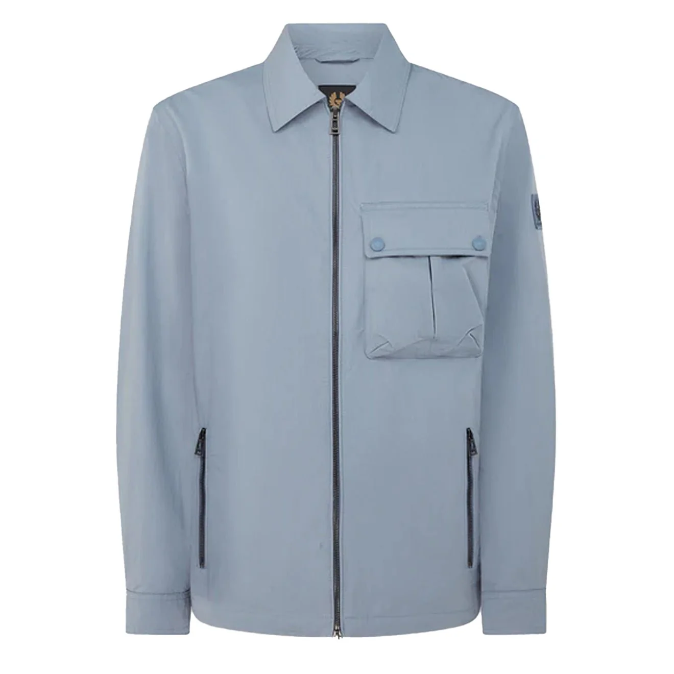 Belstaff Drome Overshirt Blue Flint