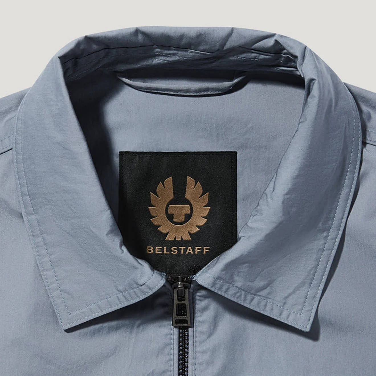 Belstaff Drome Overshirt Blue Flint - Image 5