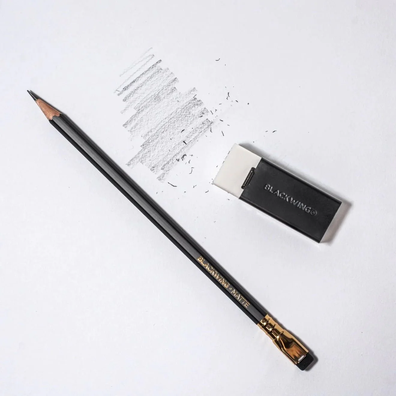 Blackwing Soft Handheld Eraser + Holder Black - Image 2