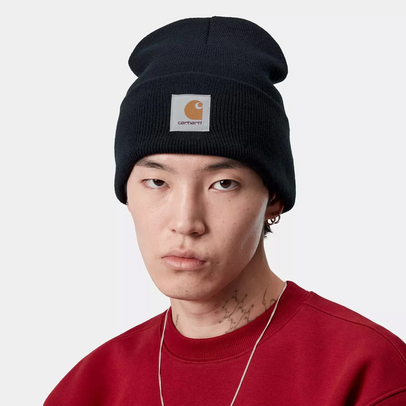 Carhartt WIP Acrylic Watch Hat Deep Night - Image 3