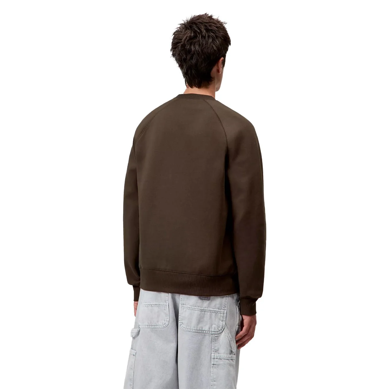 Carhartt WIP Chase Sweat Tobacco / Gold - Image 4