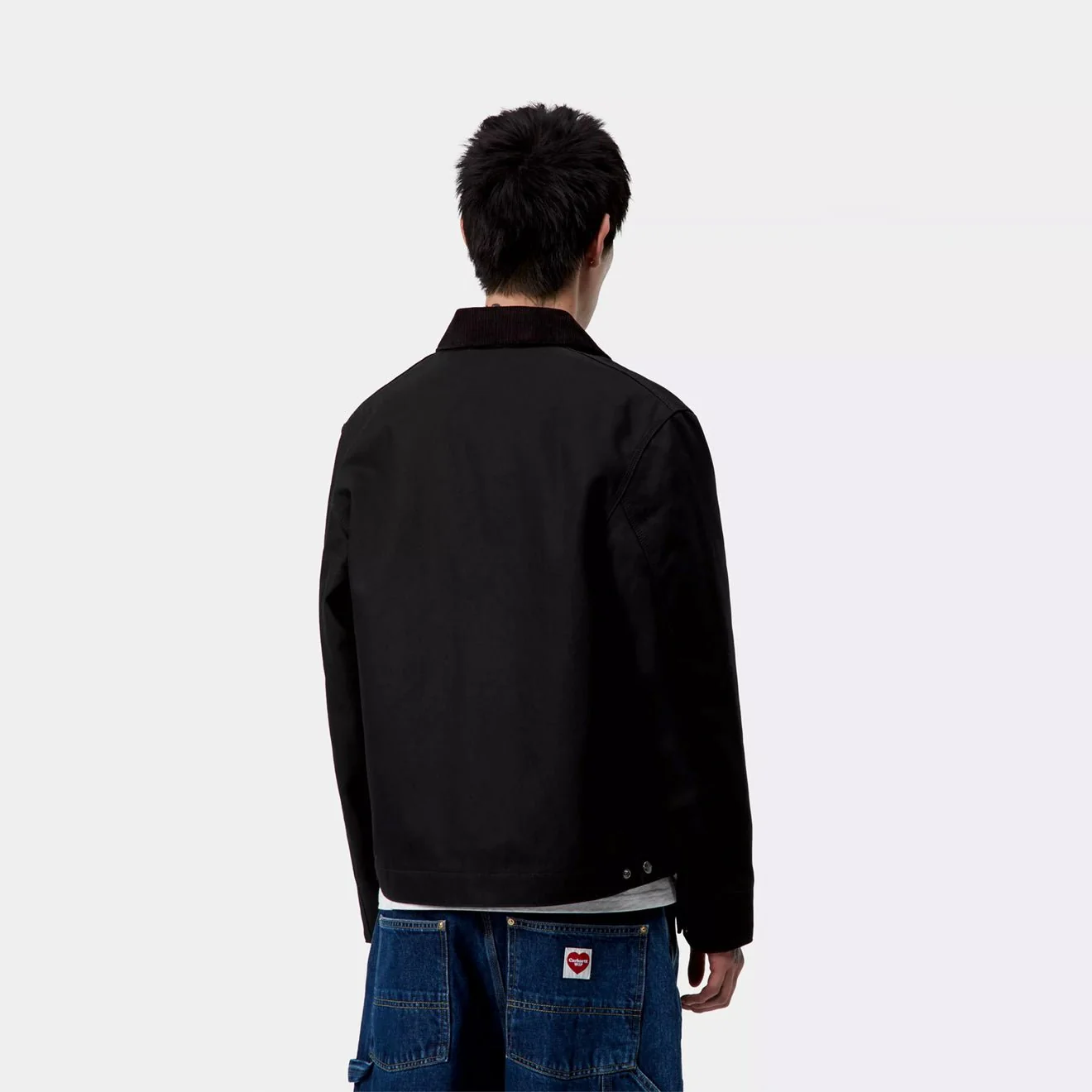 Carhartt WIP Detroit Jacket Black / Black Rigid - Image 5