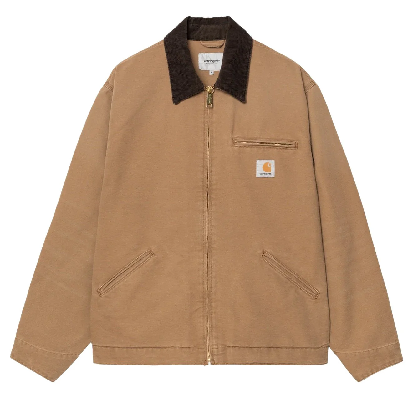 Carhartt WIP Detroit Jacket Hamilton Brown / Tobacco Rinsed
