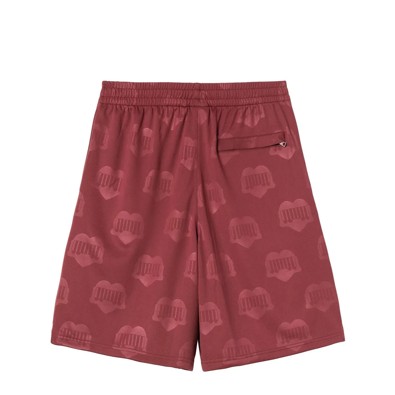 Carhartt WIP Harttes Football Short Heart Train Jacquard / Mulberry - Image 2