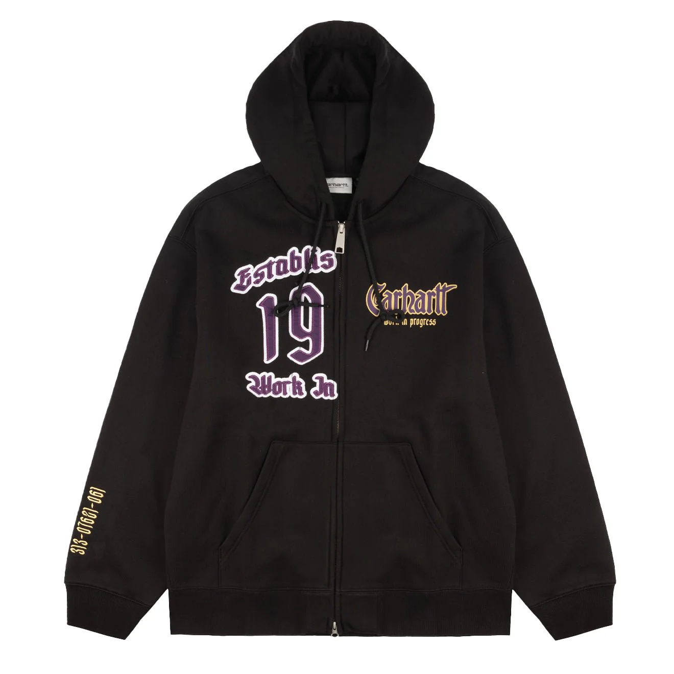 Carhartt WIP Hooded Dual Sweat Jacket Black