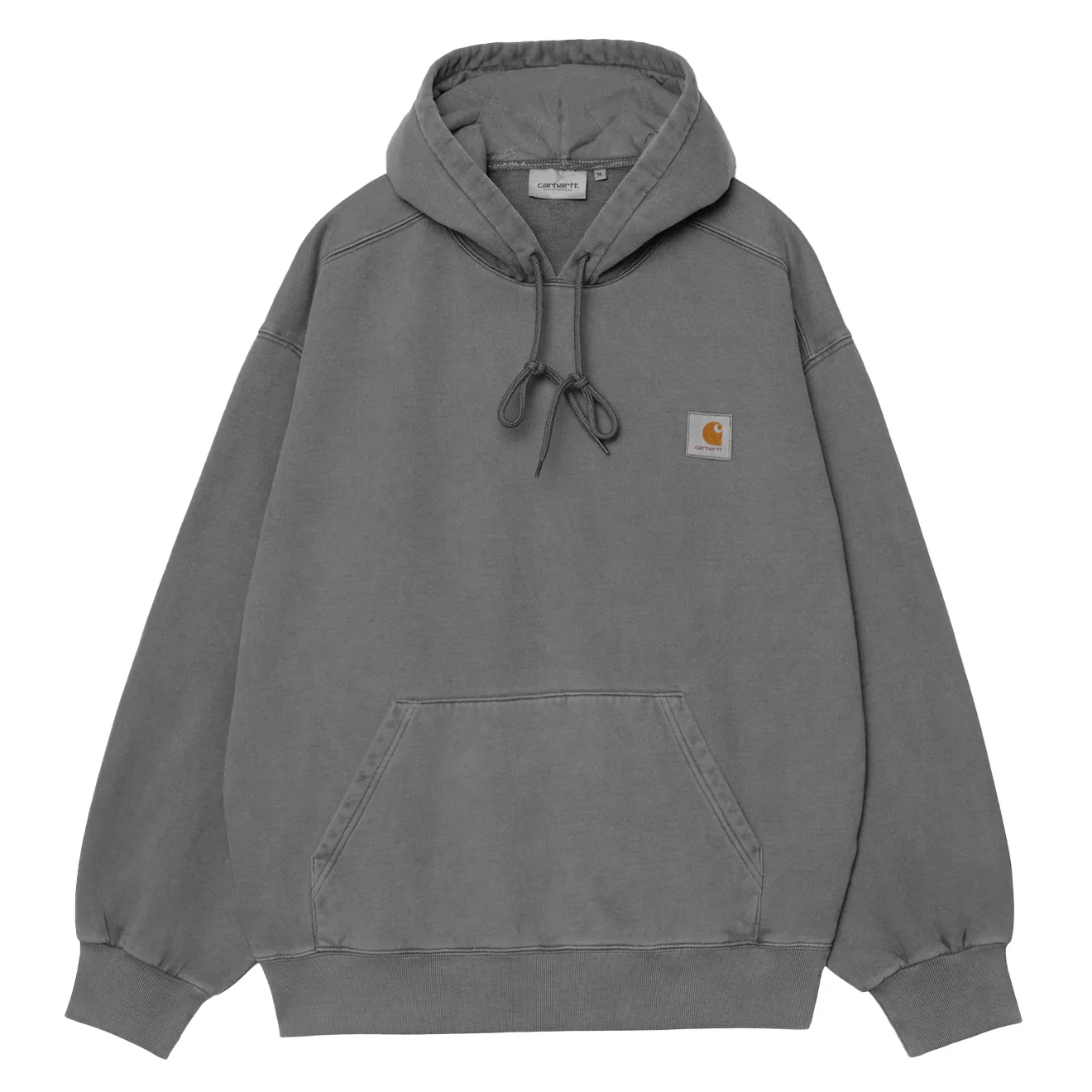 Carhartt WIP Hooded Vista Sweat Black Garment Dyed