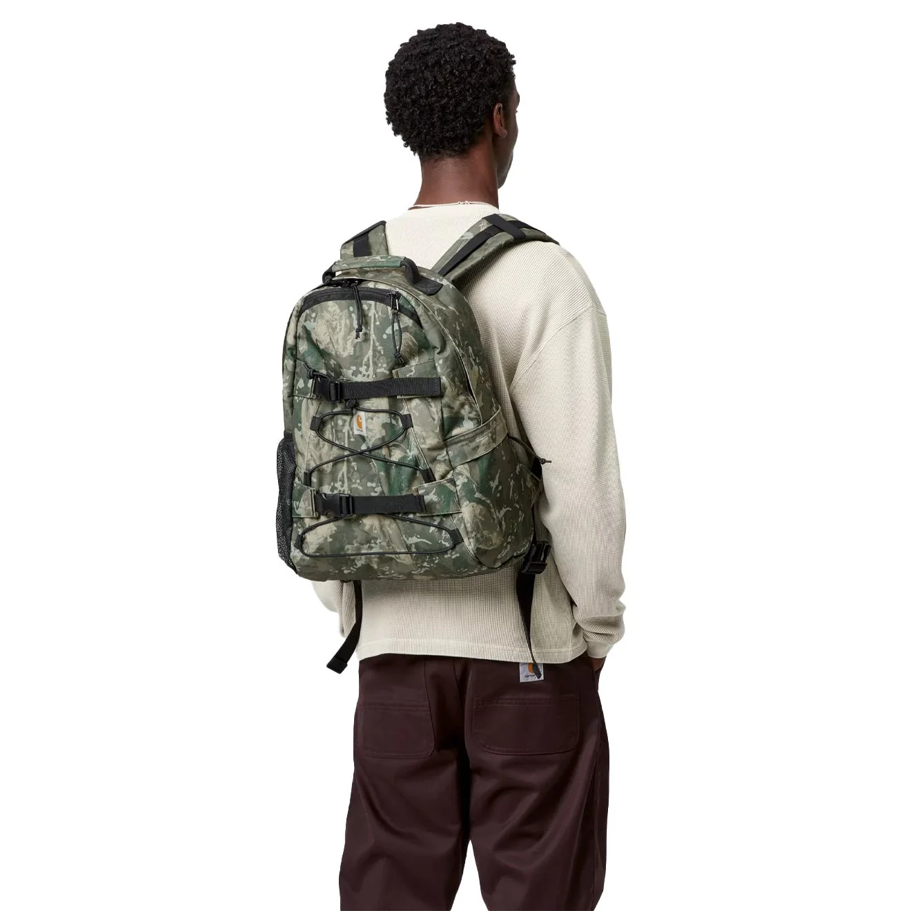 Carhartt WIP Kickflip Backpack Camo Combi Green - Image 5