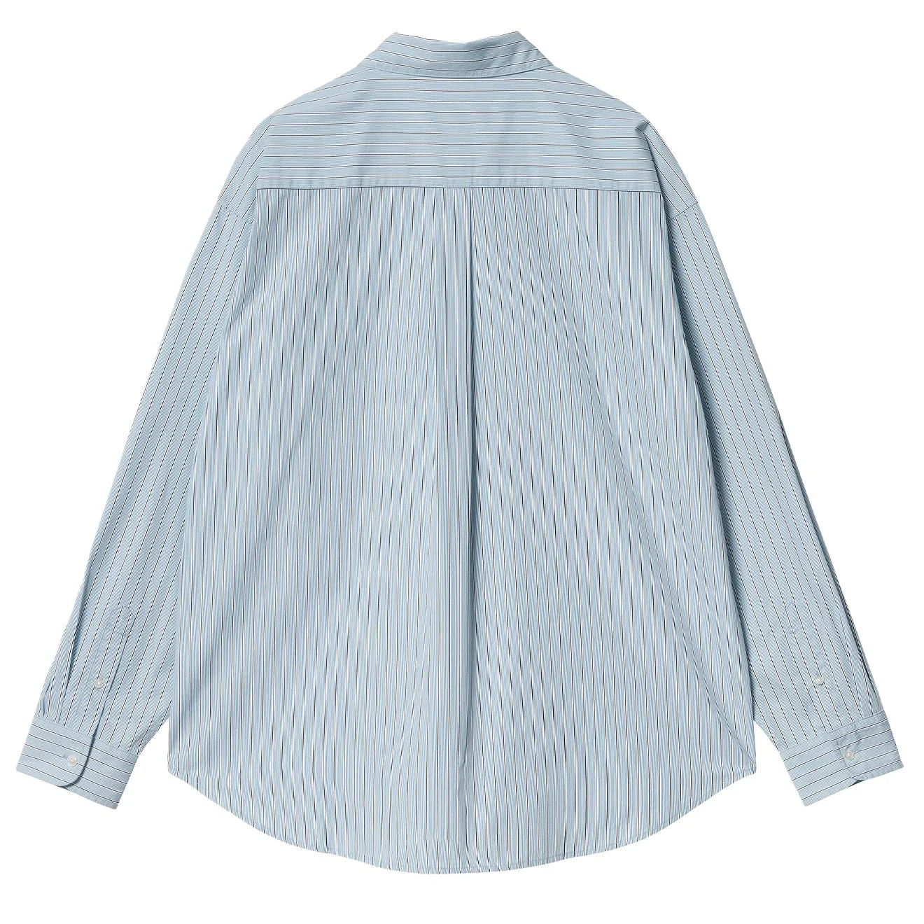 Carhartt WIP L/S Notus Shirt Bova Stripe / Bluebird - Image 2