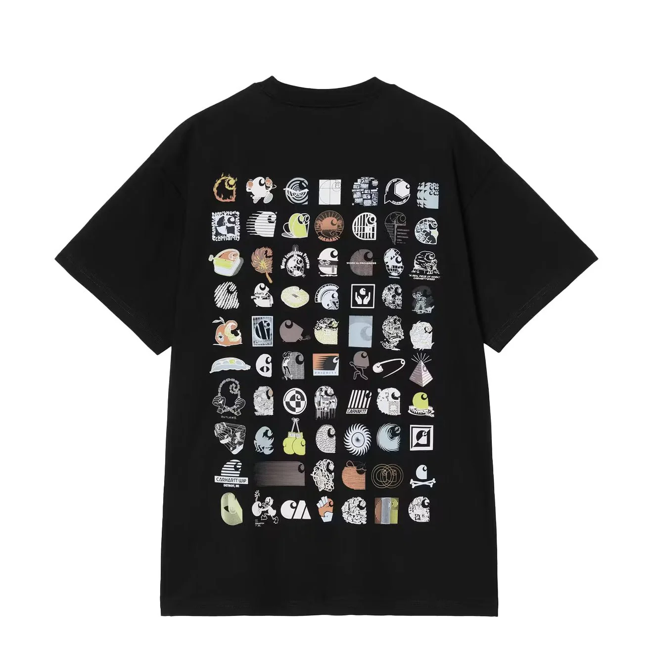 Carhartt WIP S/S C Logo Archive T-Shirt Black - Image 2