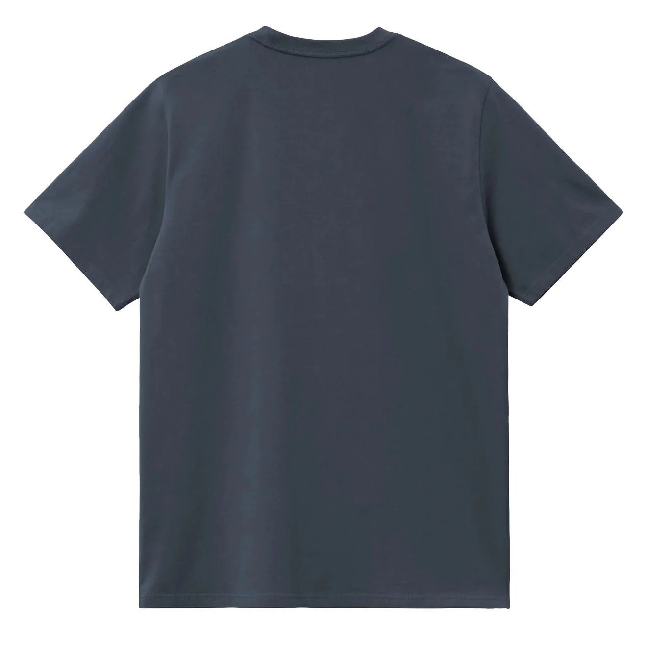 Carhartt WIP S/S Chase T-Shirt Dusky Blue / Gold - Image 2