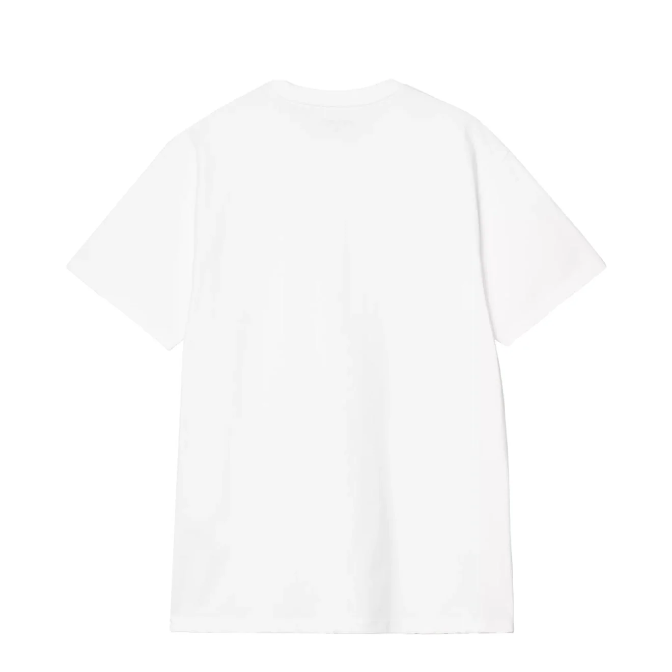 Carhartt WIP S/S Chase T-Shirt White / Gold - Image 2