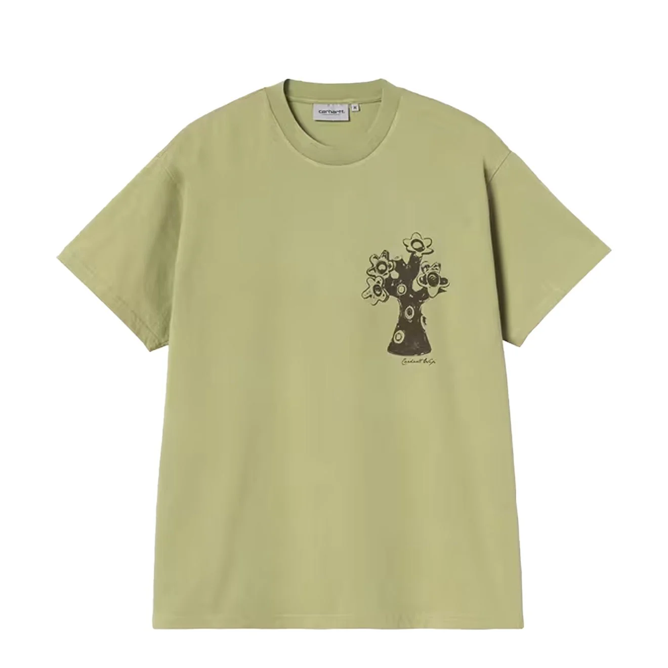 Carhartt WIP S/S Forma T-Shirt Gentle Green Heavy Stone Wash