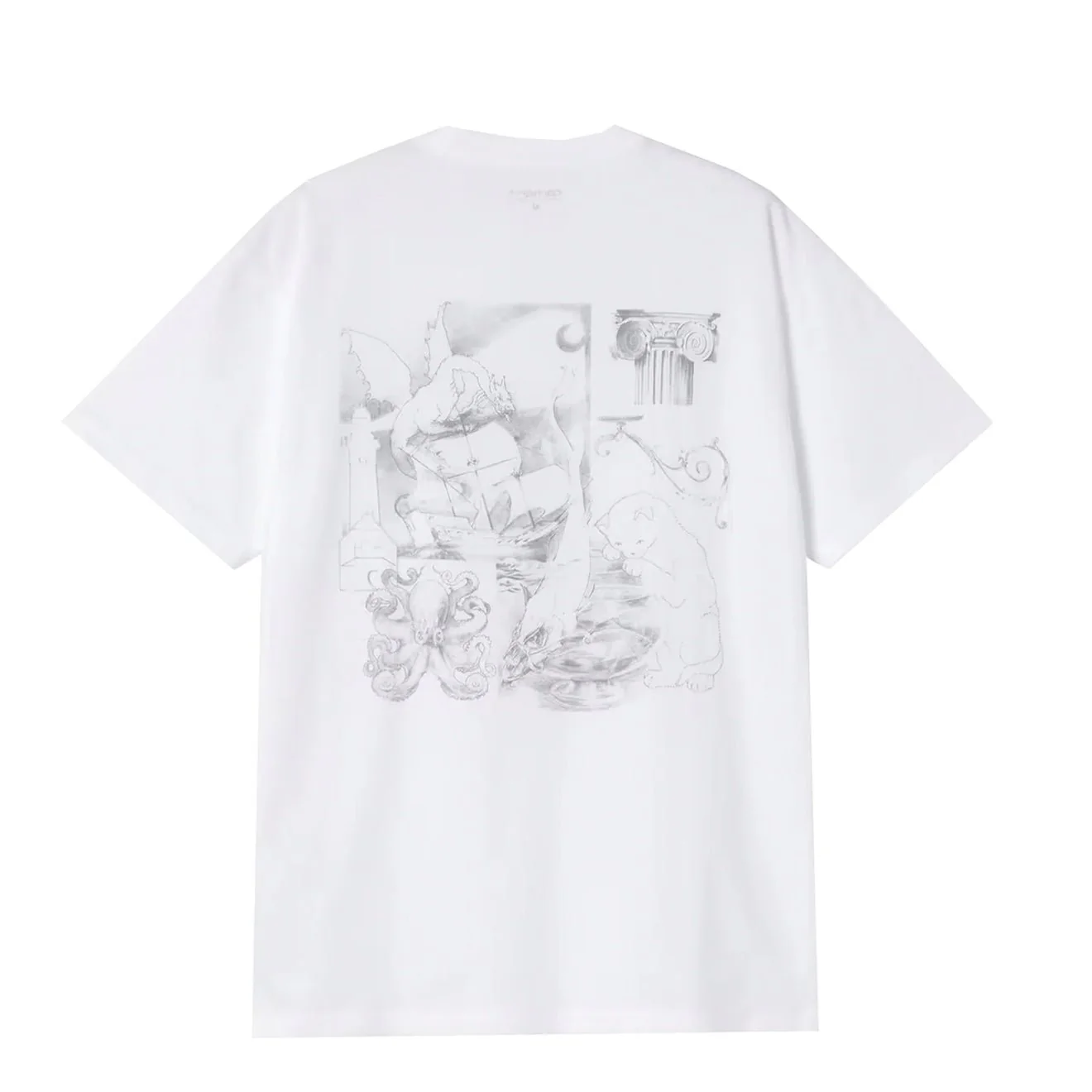 Carhartt WIP S/S Okniceok 02 T-Shirt White - Image 2