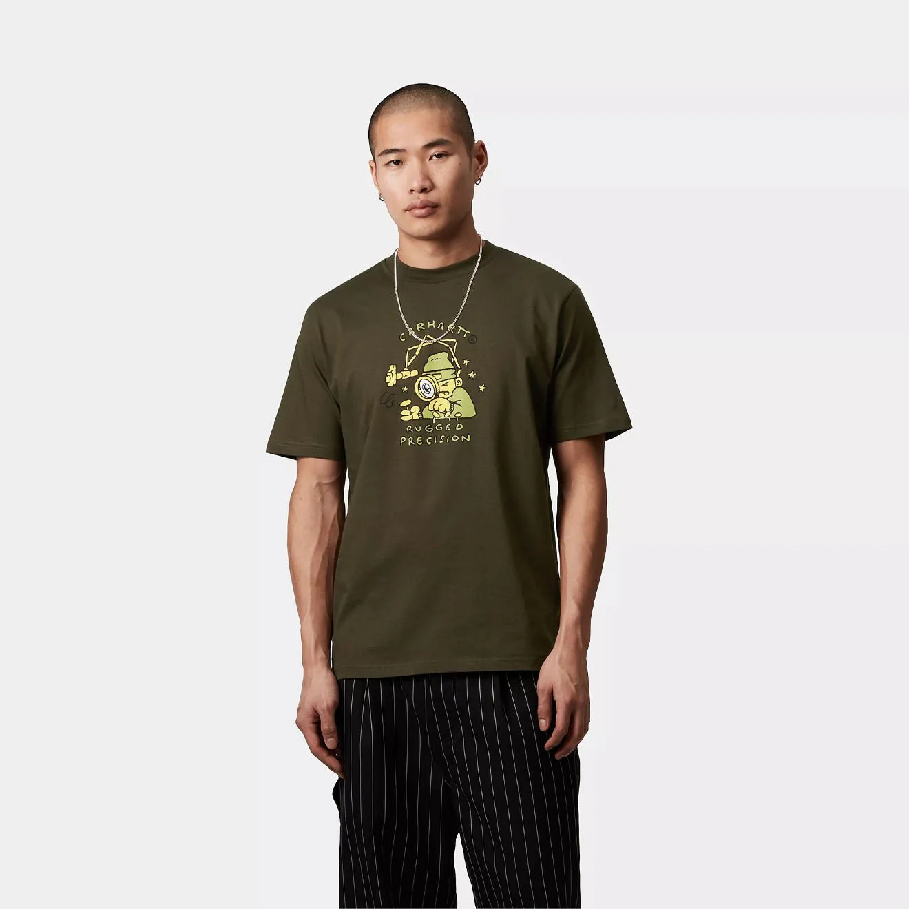 Carhartt WIP S/S Precision Work T-Shirt Turtle - Image 3