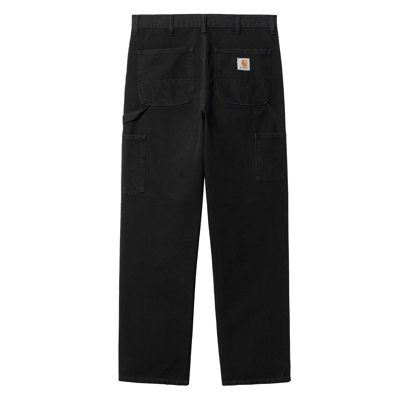 Carhartt WIP Single Knee Pant Black Aged Canvas - Image 2