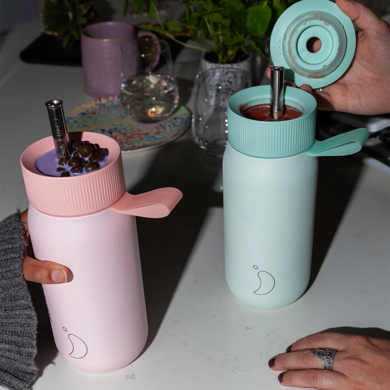 Chillys Series 2 Switch 750ml Cup Blush Pink - Image 5