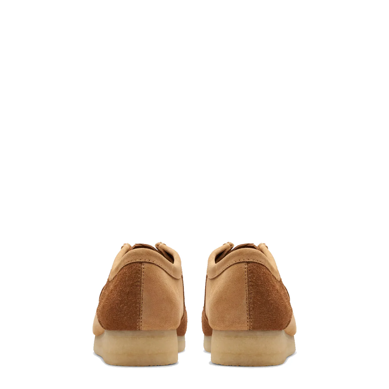 Clarks Originals Wallabee Shoes Tan Combination - Image 4