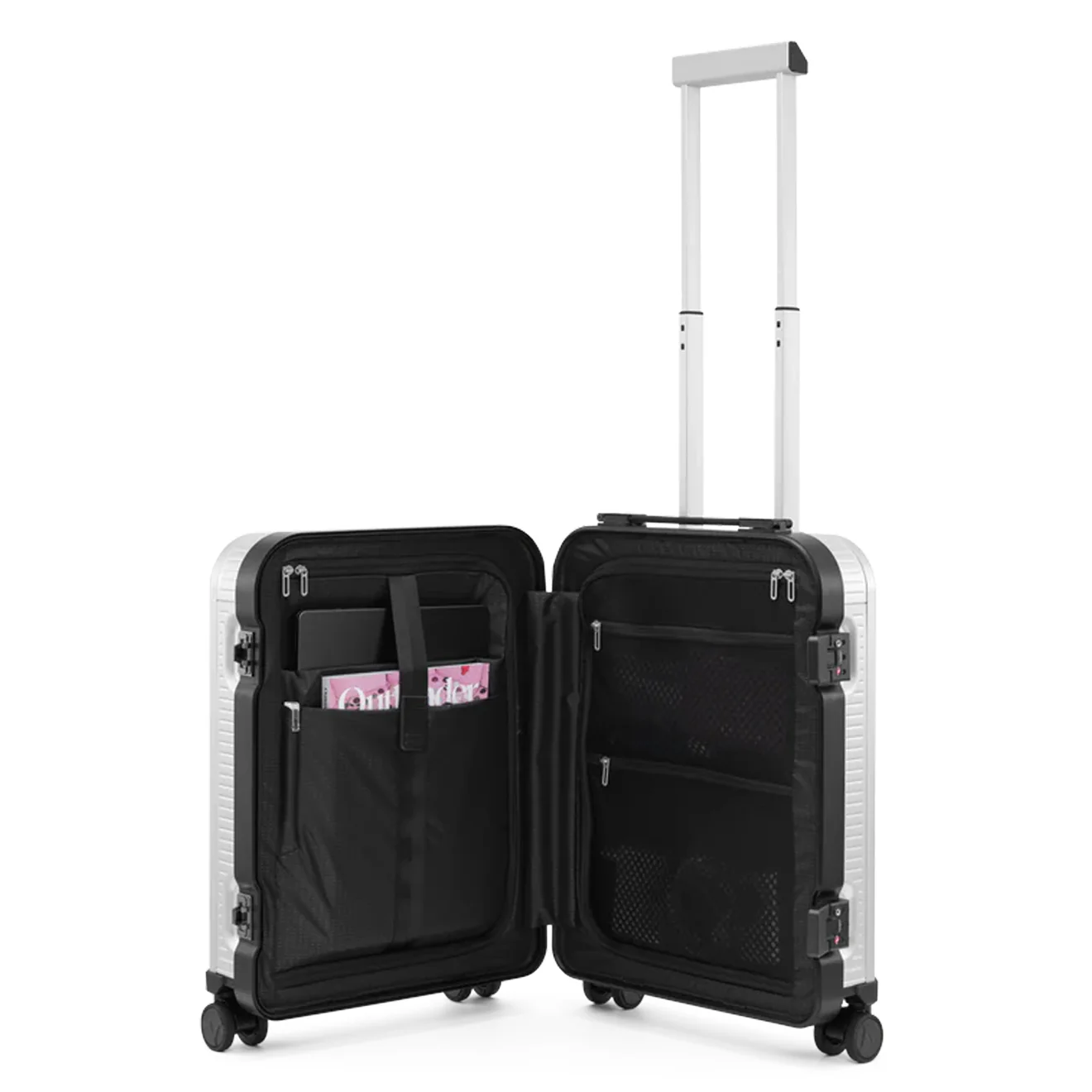 DB Ramverk Alu Carry-on Silver / Onyx - Image 6