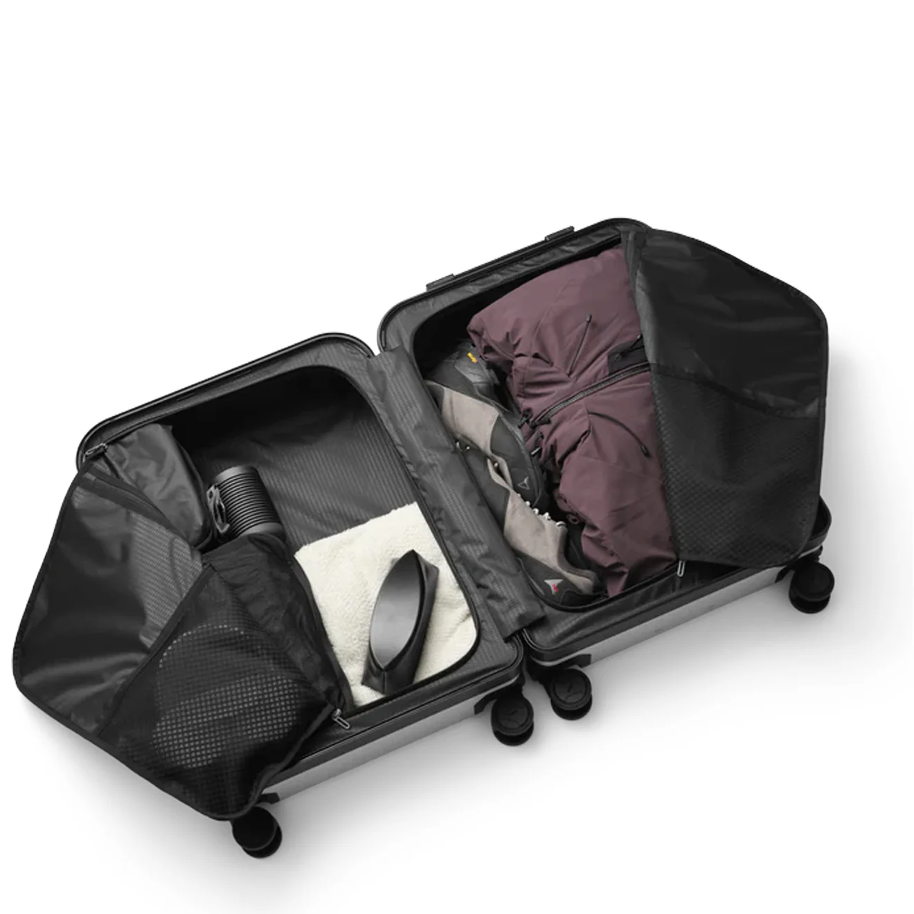 DB Ramverk Alu Check-in Luggage Medium Silver / Onyx - Image 7