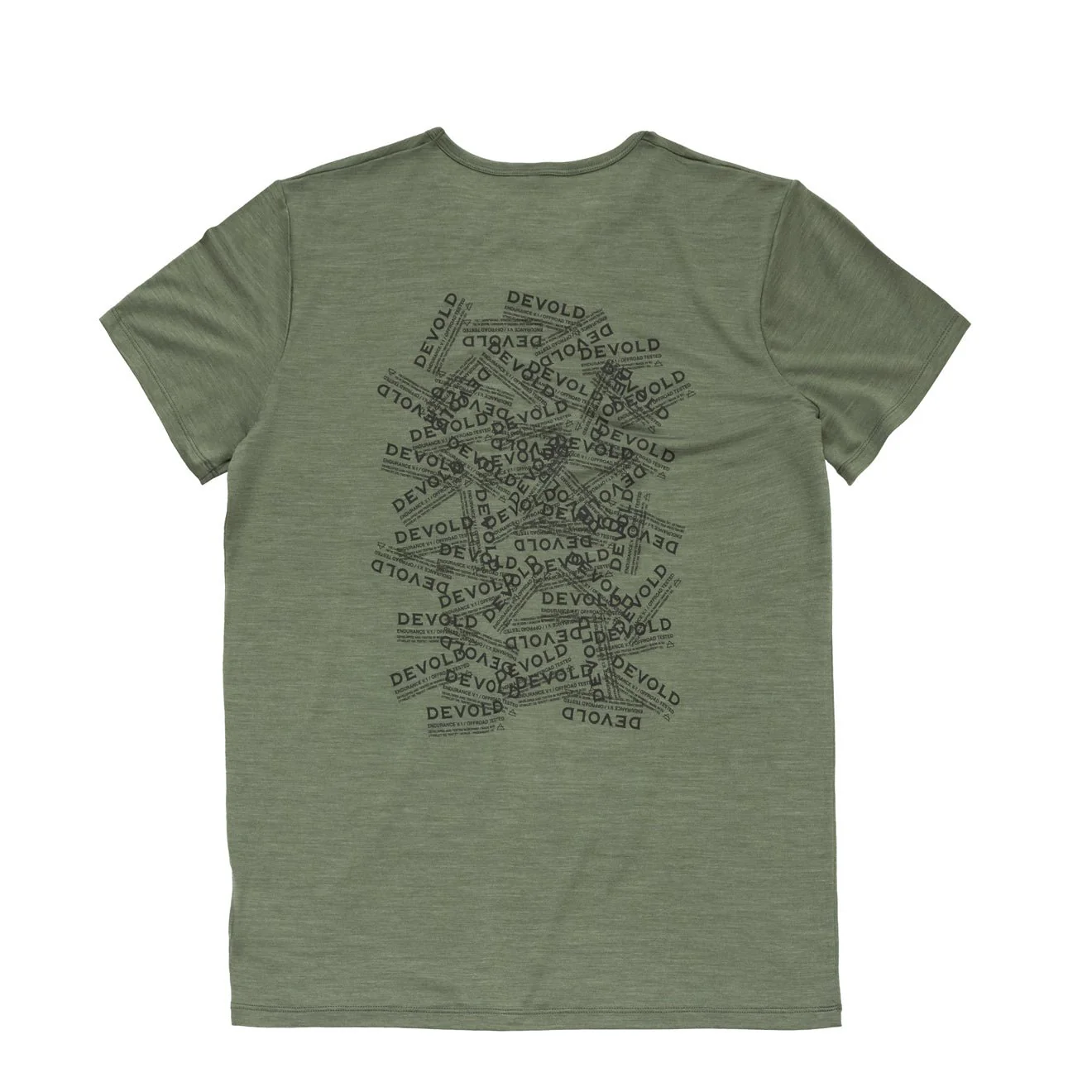 Devold Active Stamp Tee Man Forest - Image 2
