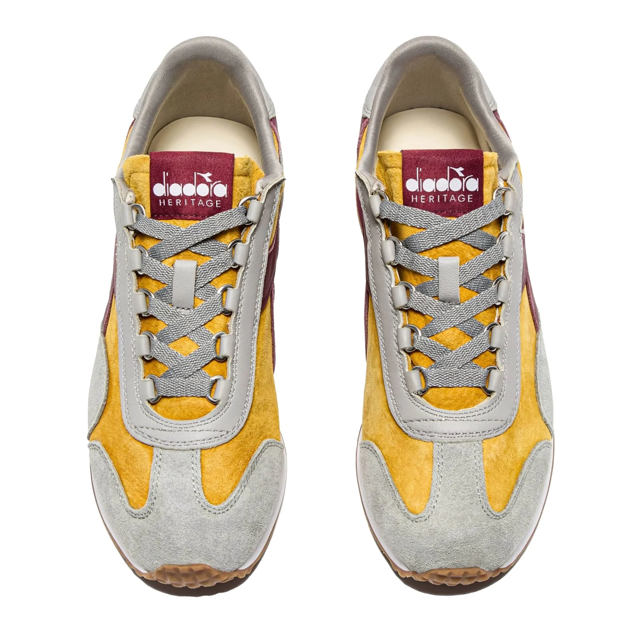 Diadora Equipe 75 Sw Trainer Yellow Freesia - Image 2