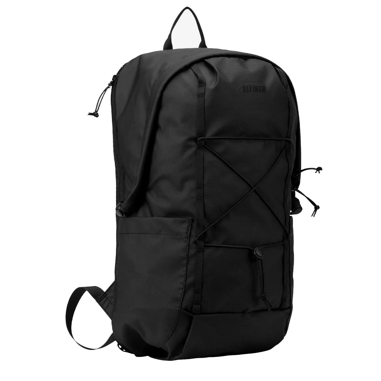Elliker Kiln Hooded Zip Top Backpack 22L Black - Image 8