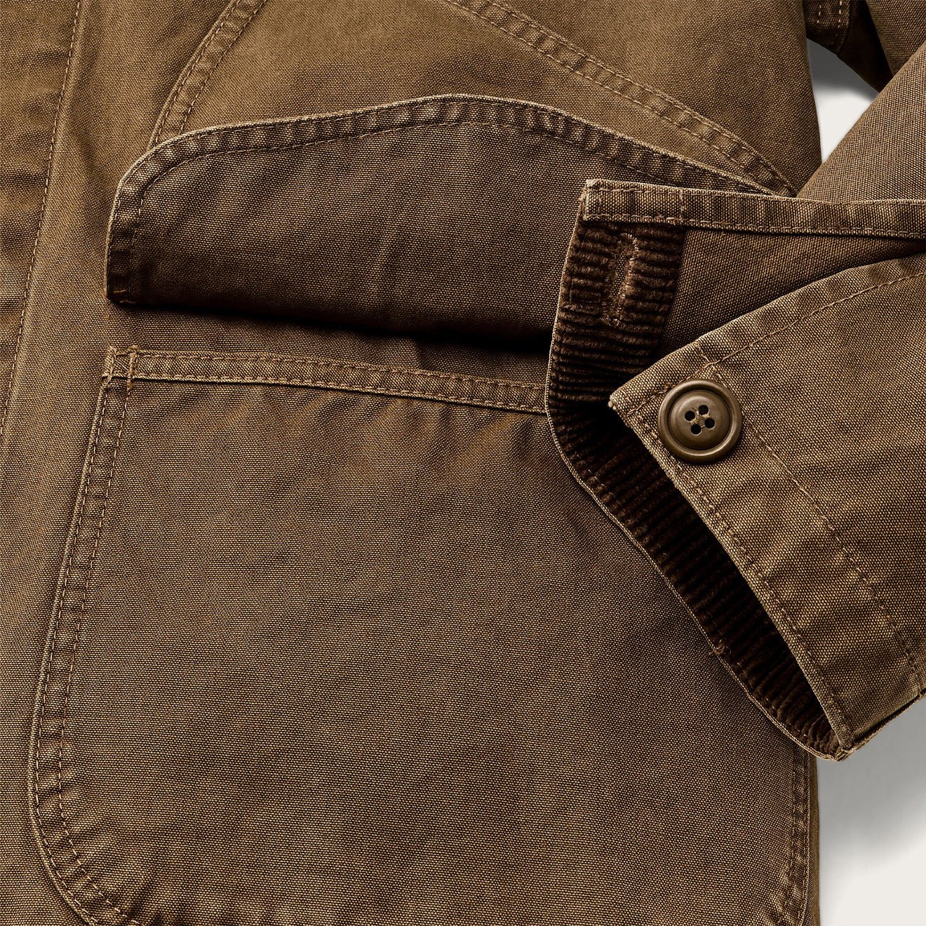 Filson Canvas Outfitter Jacket Kangaroo - Image 4