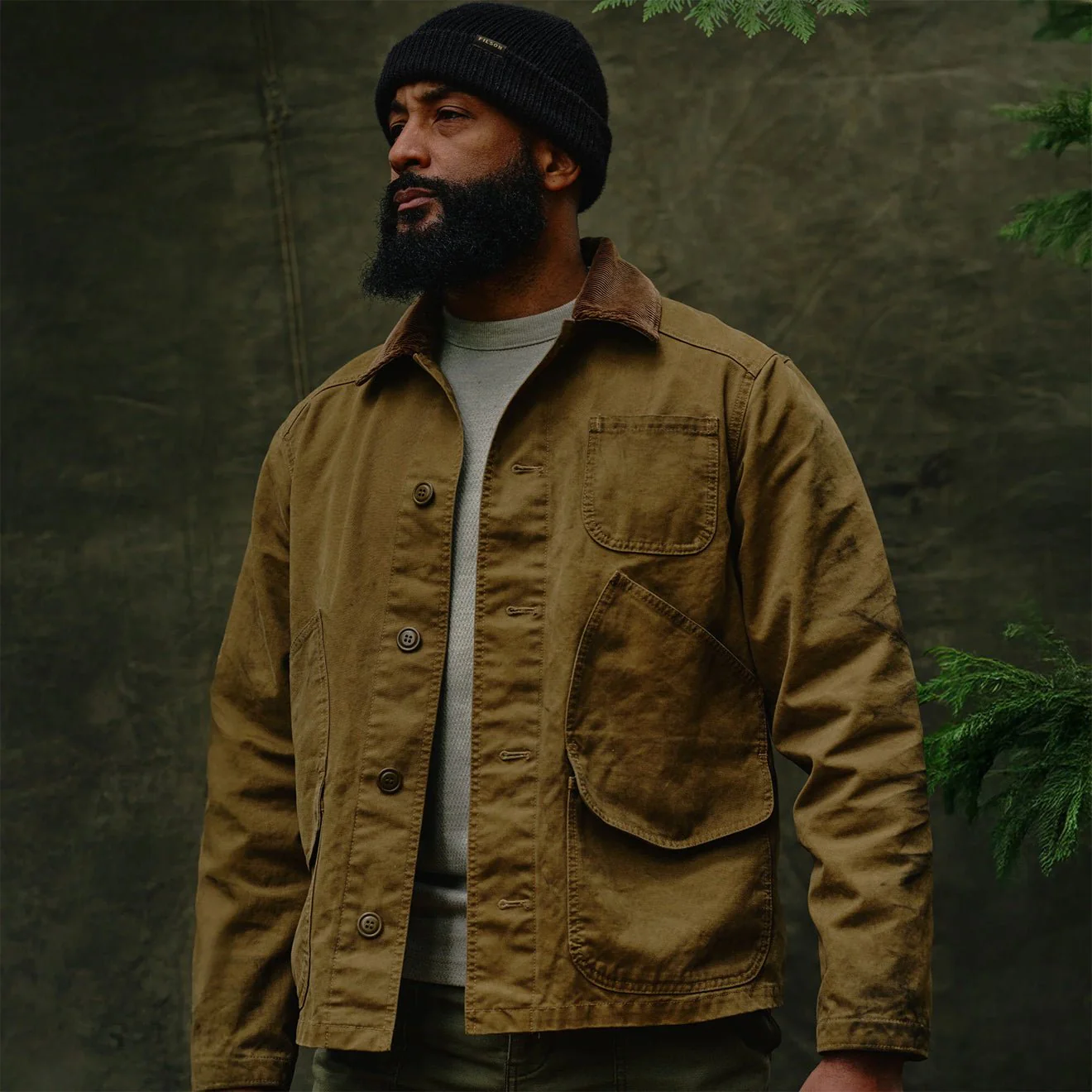 Filson Canvas Outfitter Jacket Kangaroo - Image 5