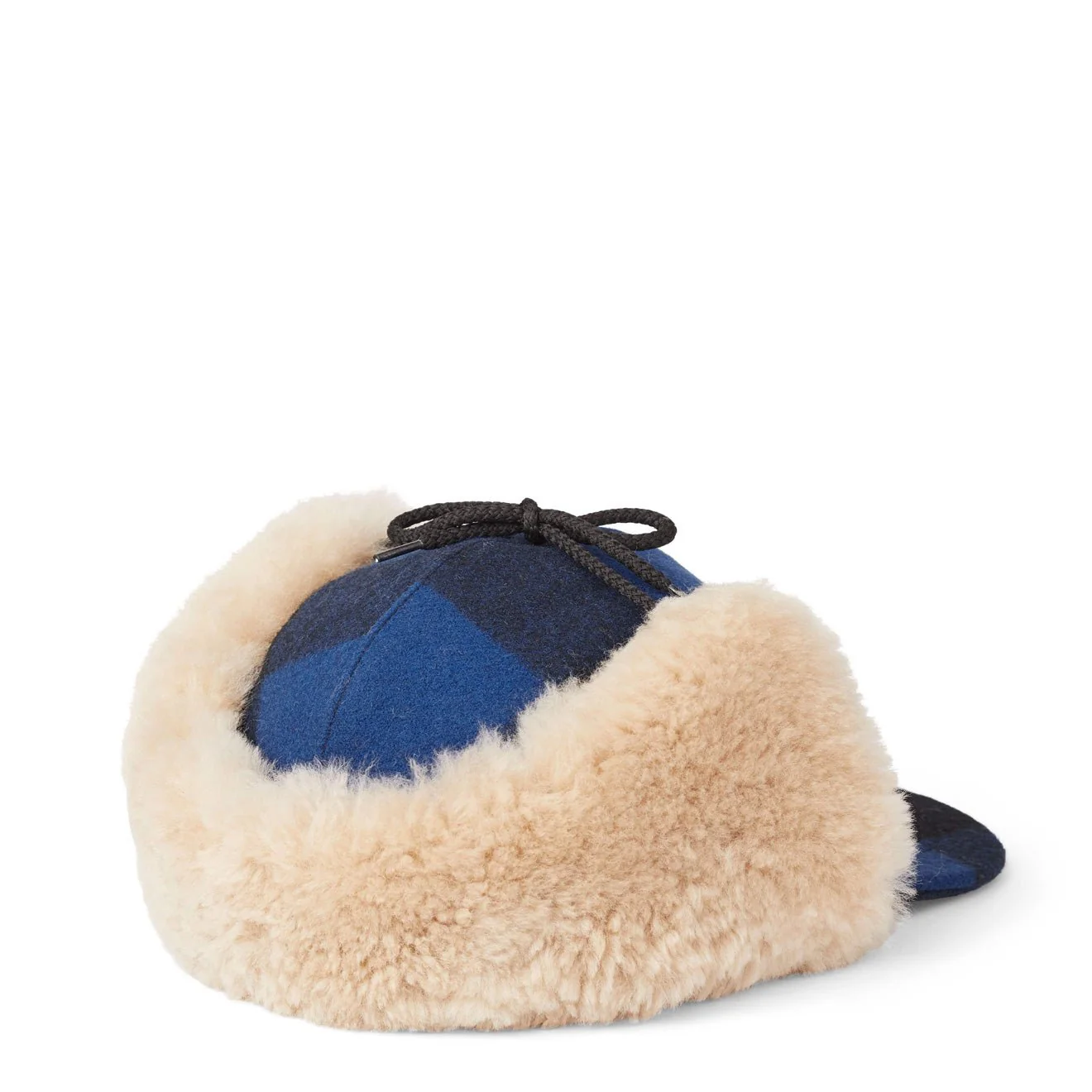 Filson Double Mackinaw Cap Cobalt / Black - Image 3