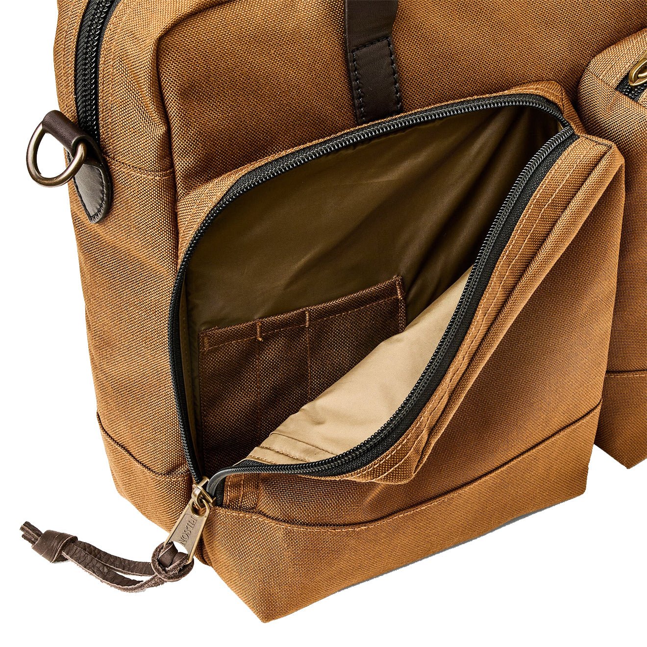 Filson Dryden Briefcase Whiskey - Image 5