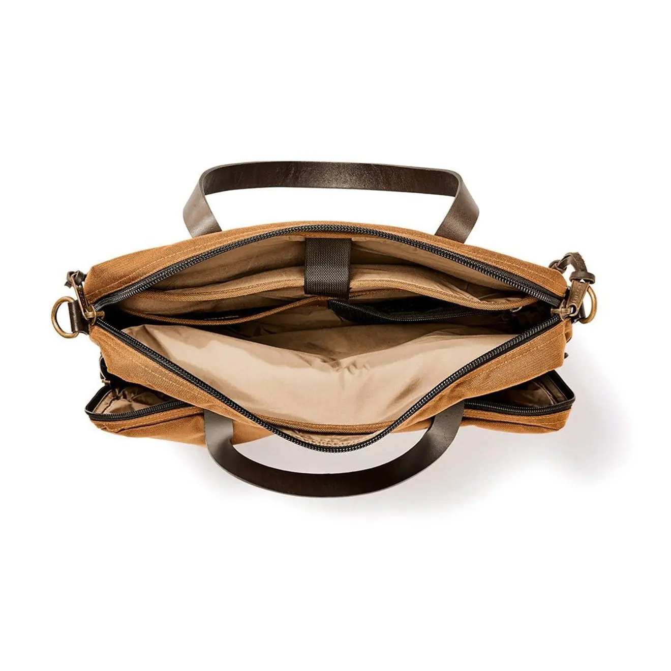 Filson Dryden Briefcase Whiskey - Image 4