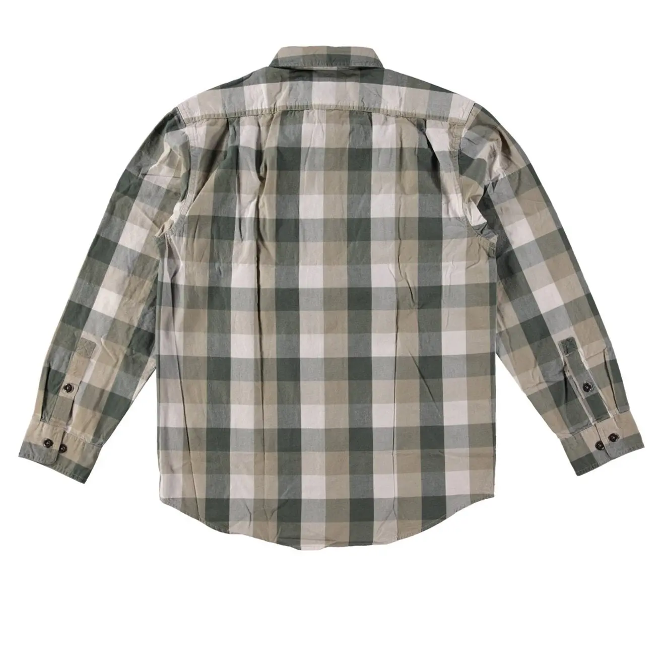 Filson Lightweight Kitsap Work Shirt Olive/Khaki/Ivory - Image 2
