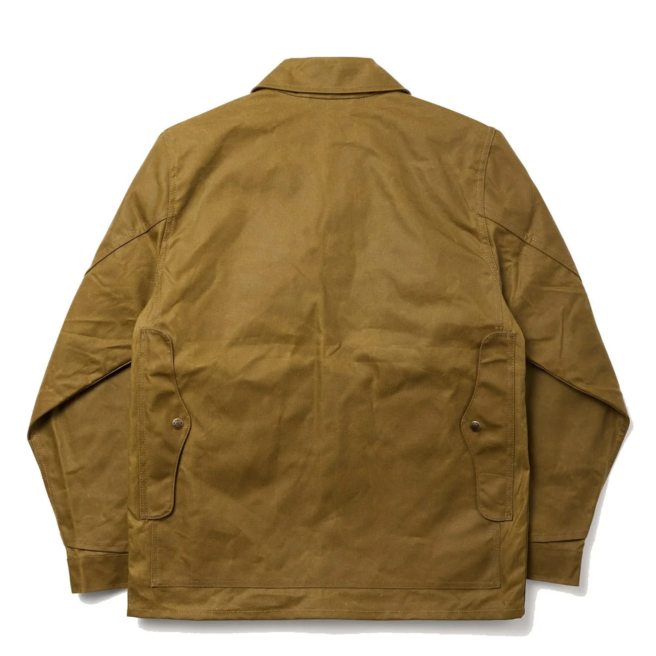 Filson Lined Tin Cruiser Jacket Dark Tan - Image 3