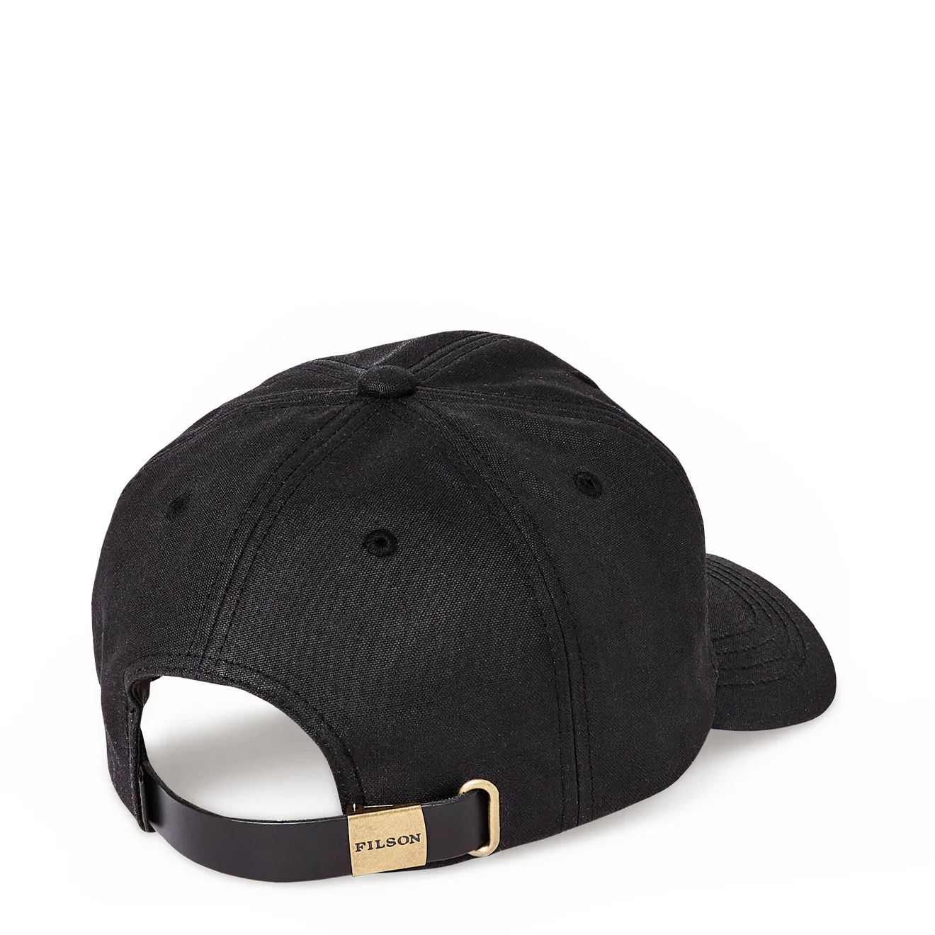 Filson Oil Tin Low-Profile Logger Cap Black - Image 2