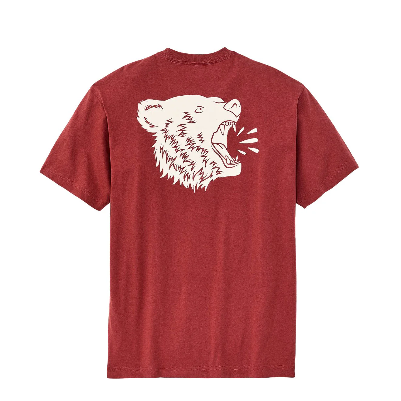 Filson S/S Bear Graphic T-Shirt Chili Oil - Image 2