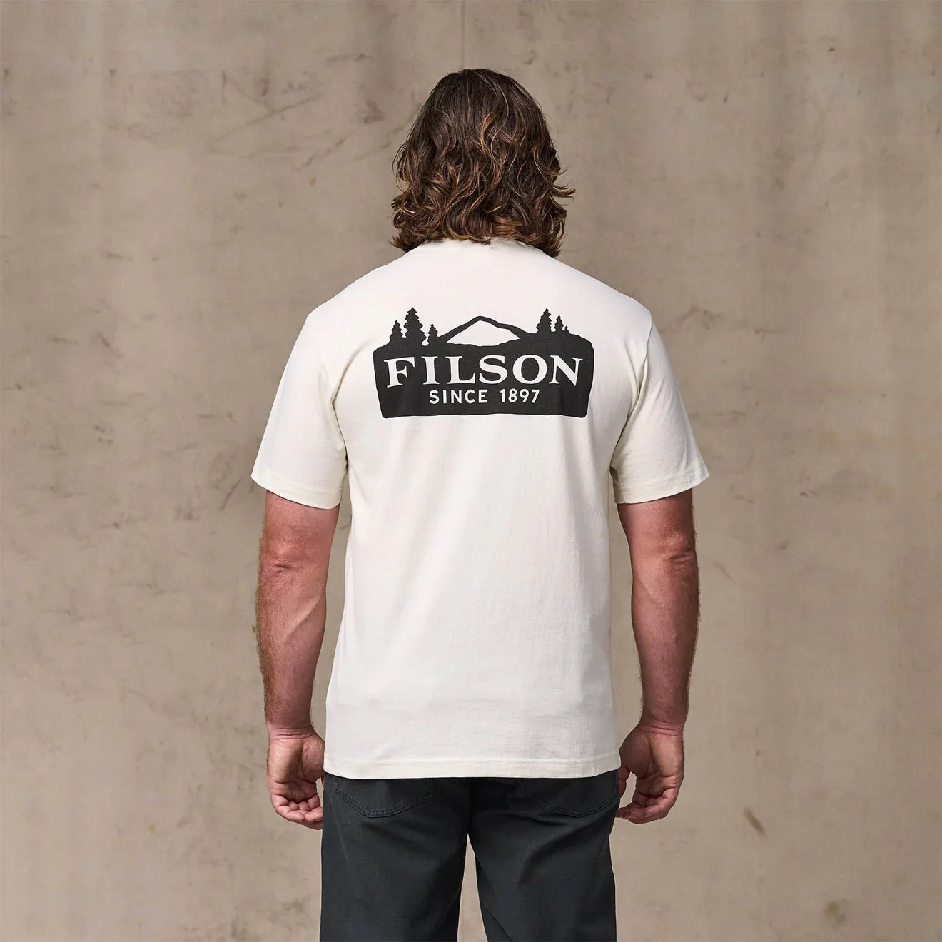 Filson S/S Scenic Graphic T-Shirt Basswood - Image 4