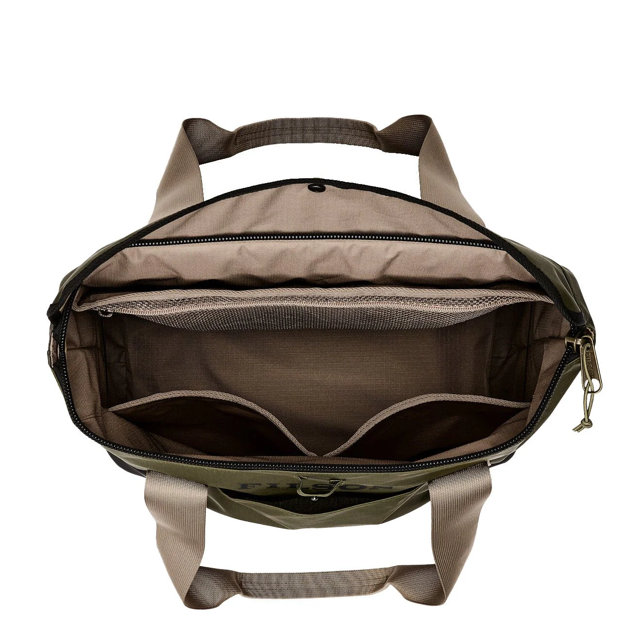 Filson Scout Tote Bag Olive / Black / Covert - Image 6