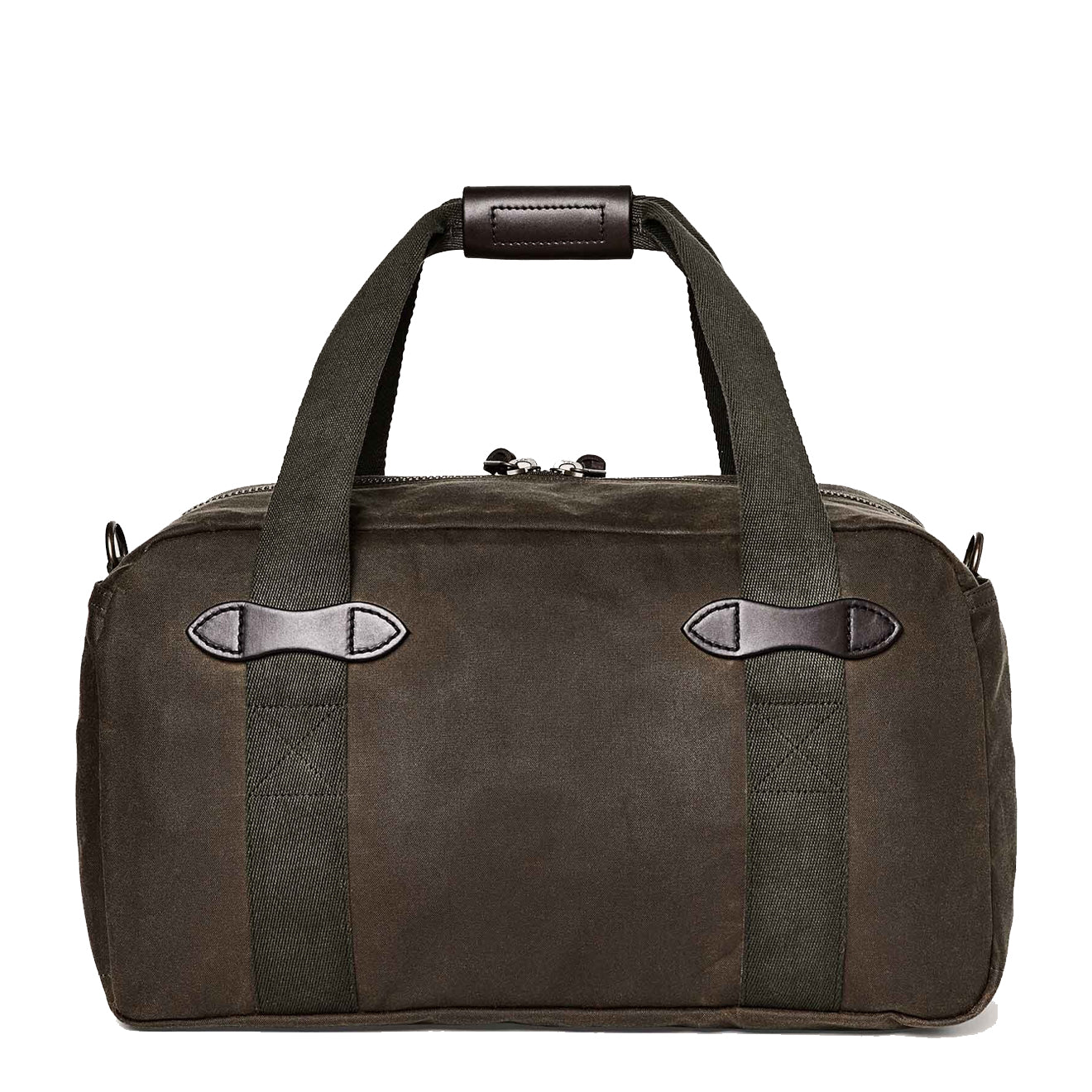 Filson Small Tin Cloth Duffle Bag Otter Green - Image 2