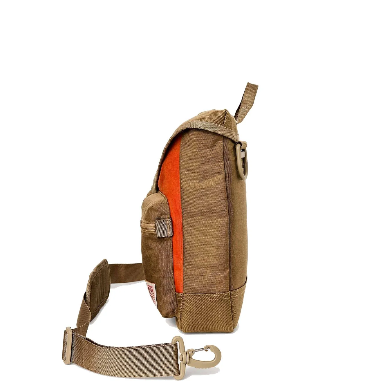 Filson Surveyor Messenger Bag Dark Tan / Flame - Image 3