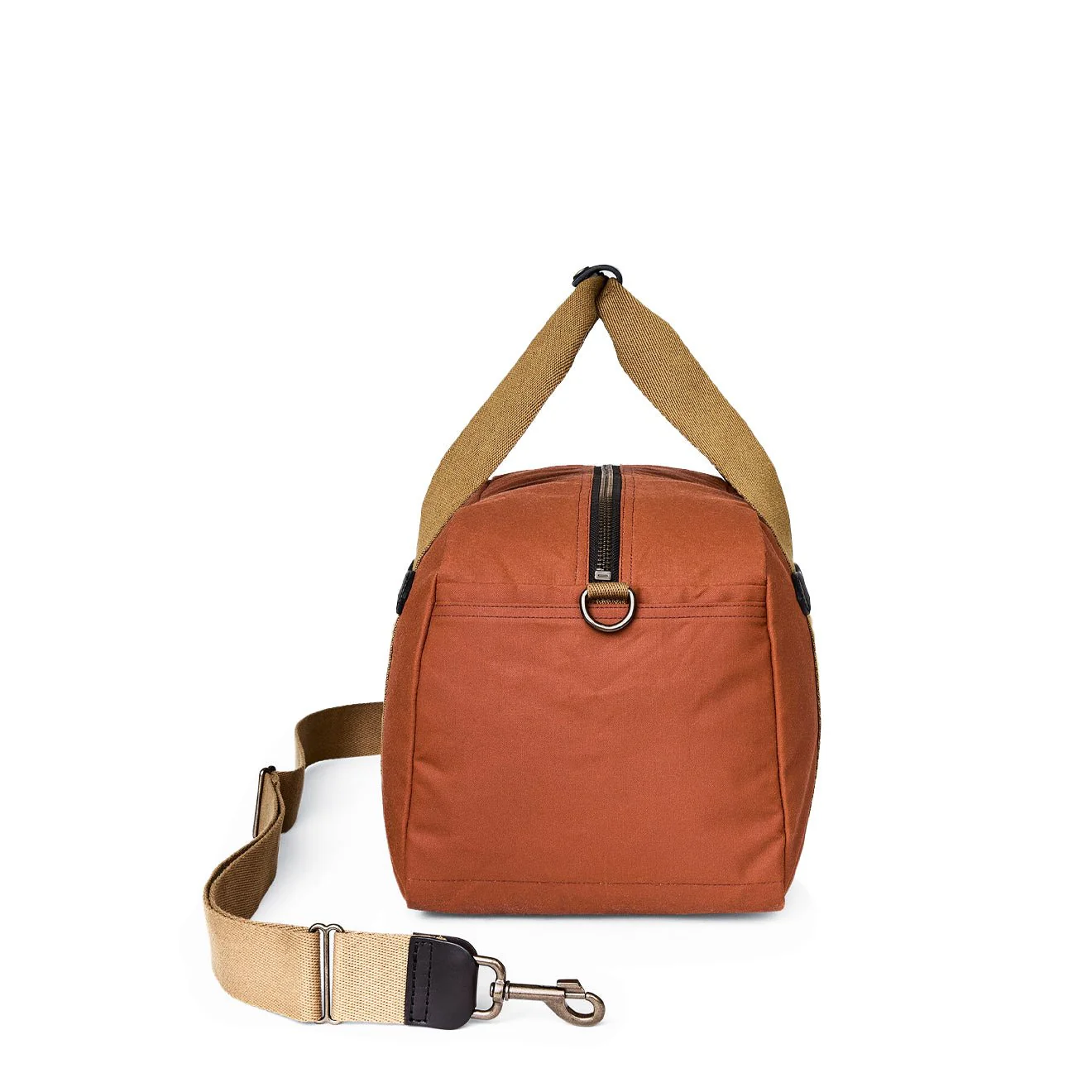 Filson Tin Cloth Small Duffle Bag Rust - Image 3