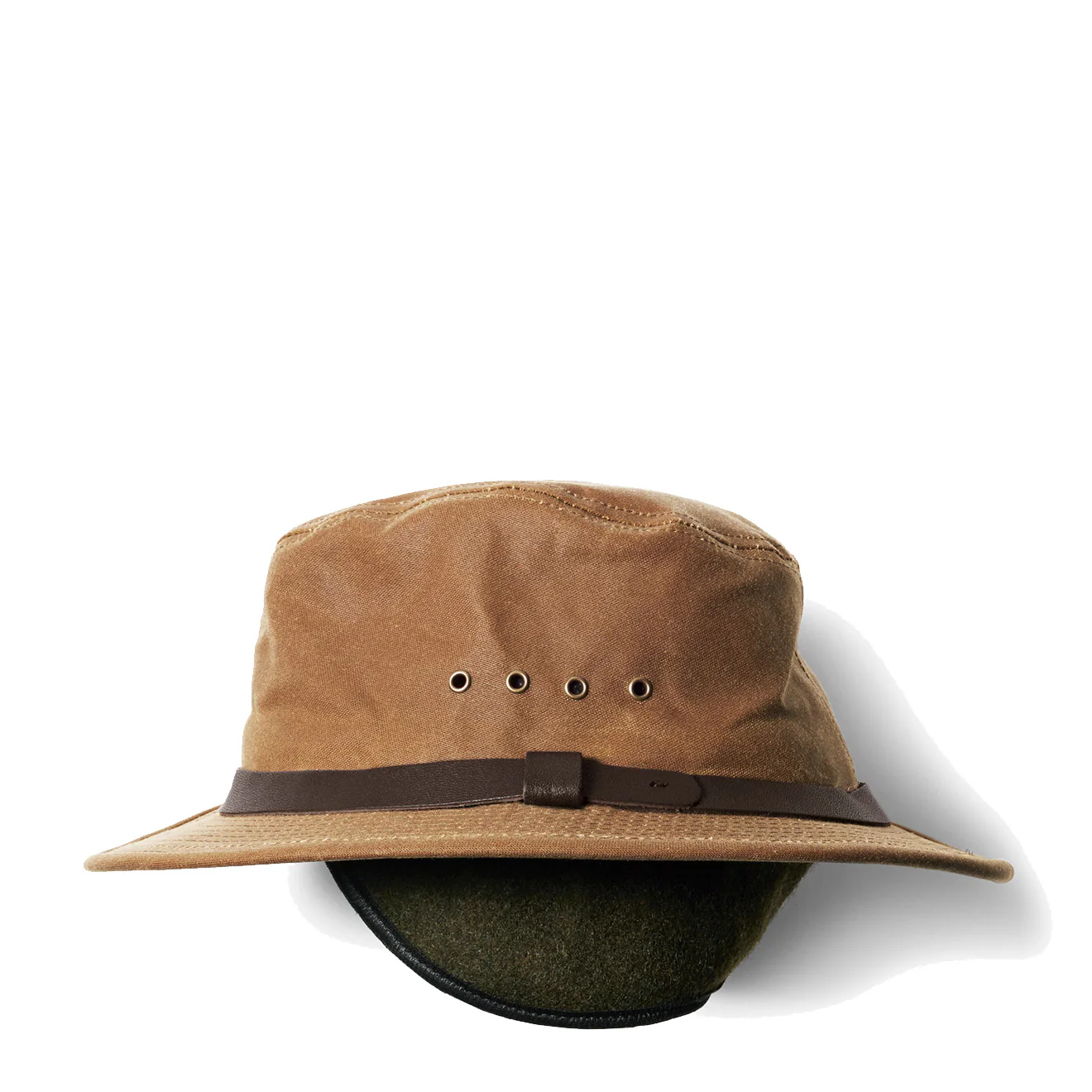 Filson Tin Packer Hat Dark Tan - Image 2