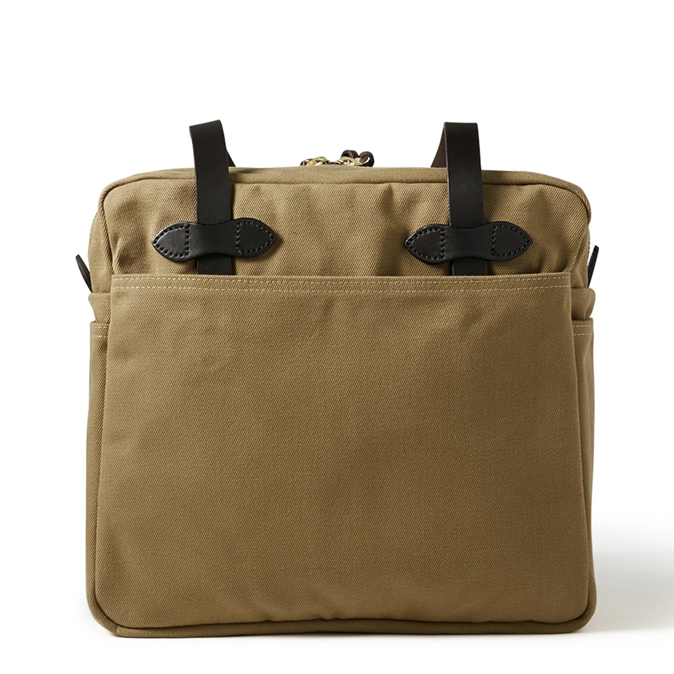 Filson Tote Bag with Zipper Tan - Image 2