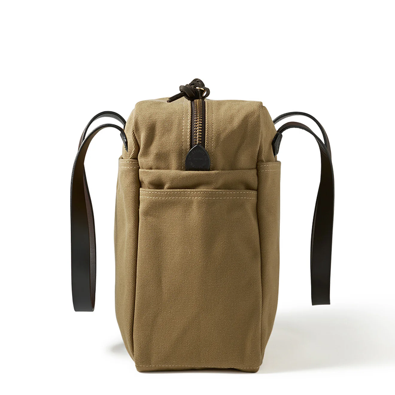 Filson Tote Bag with Zipper Tan - Image 4