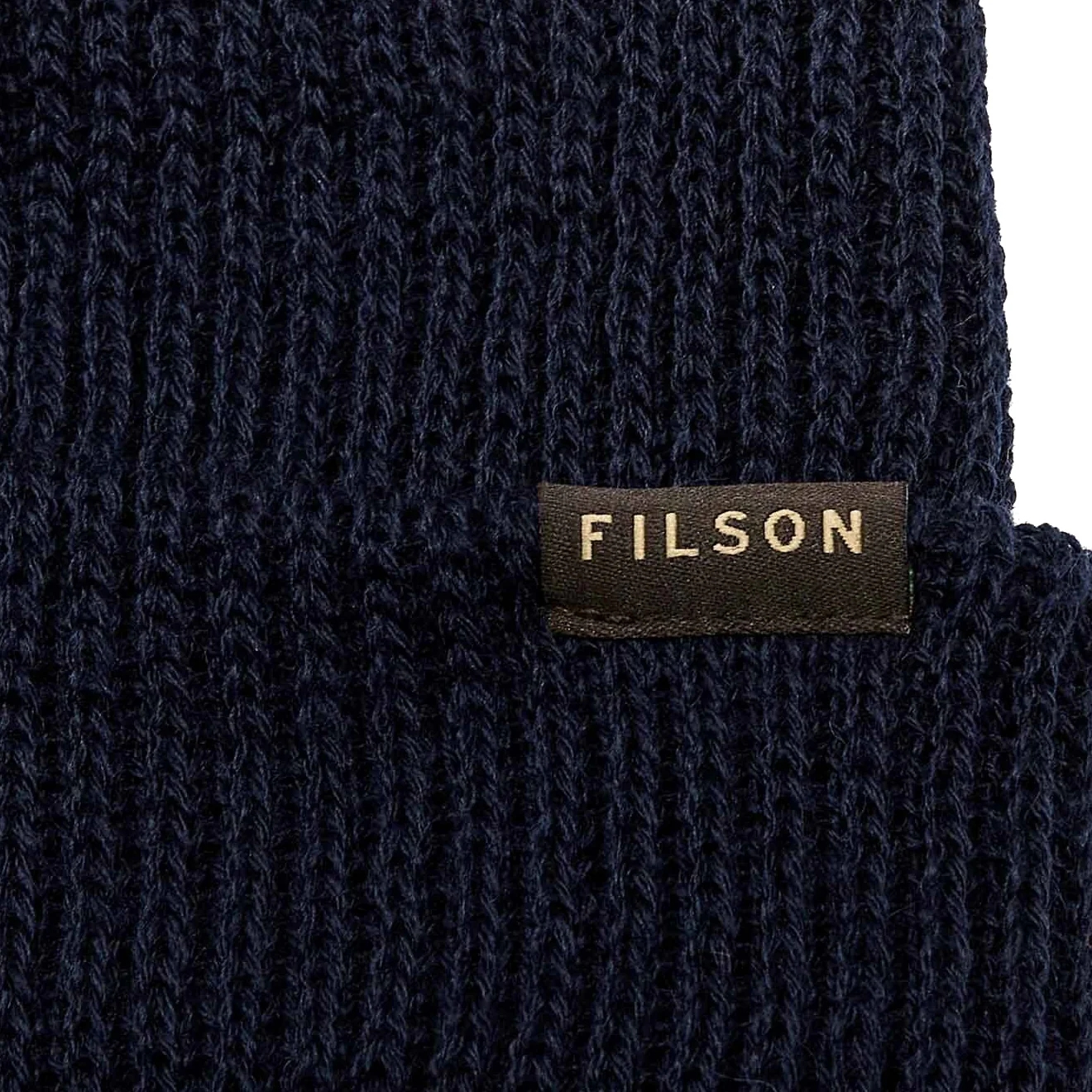 Filson Watch Cap Knitted Hat Navy - Image 2