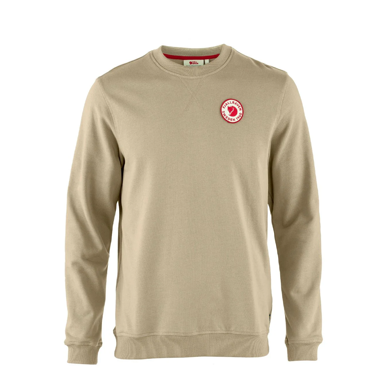 Fjallraven 1960 Logo Badge Sweater Fossil