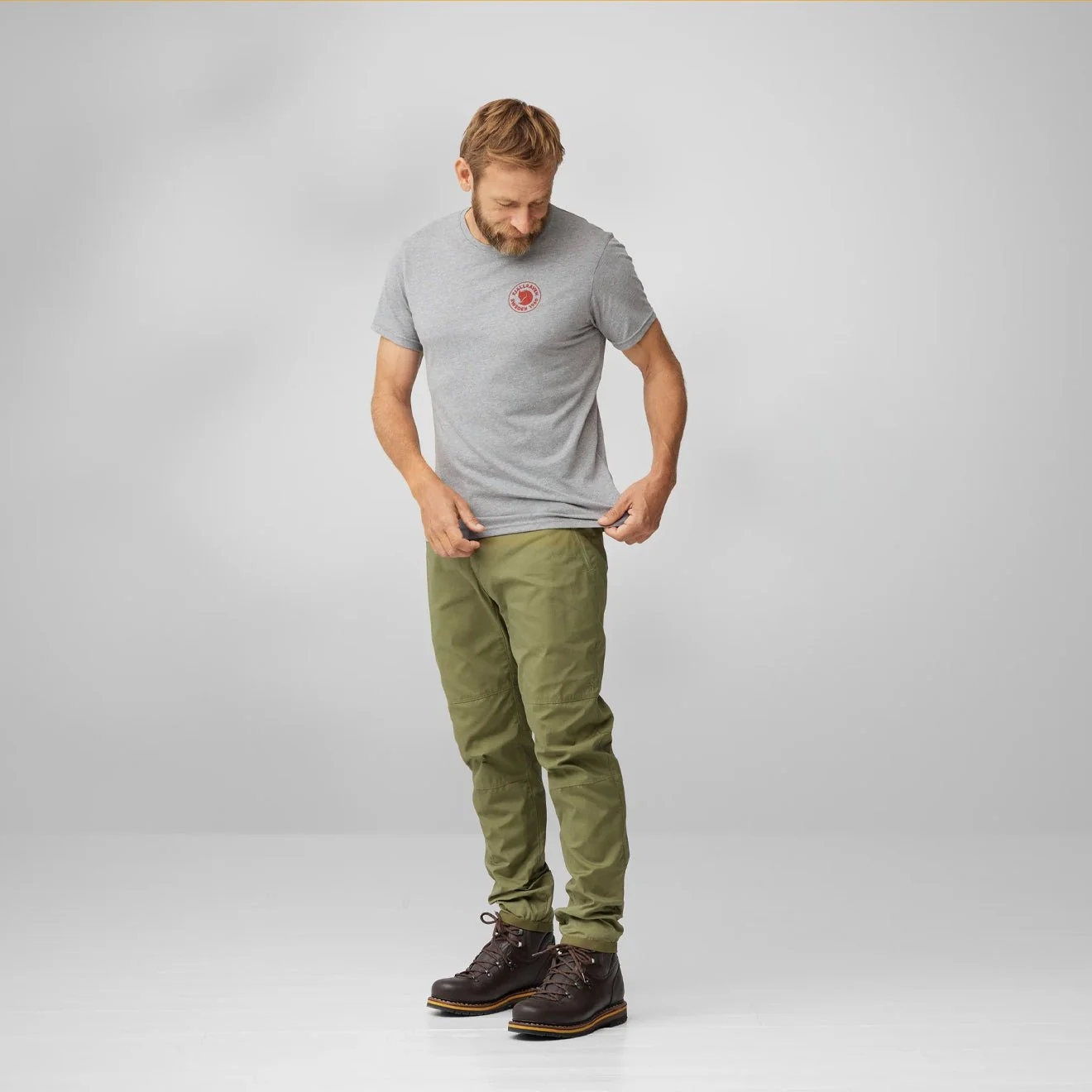 Fjallraven 1960 Logo T-shirt Classic Lavender Mist - Image 3