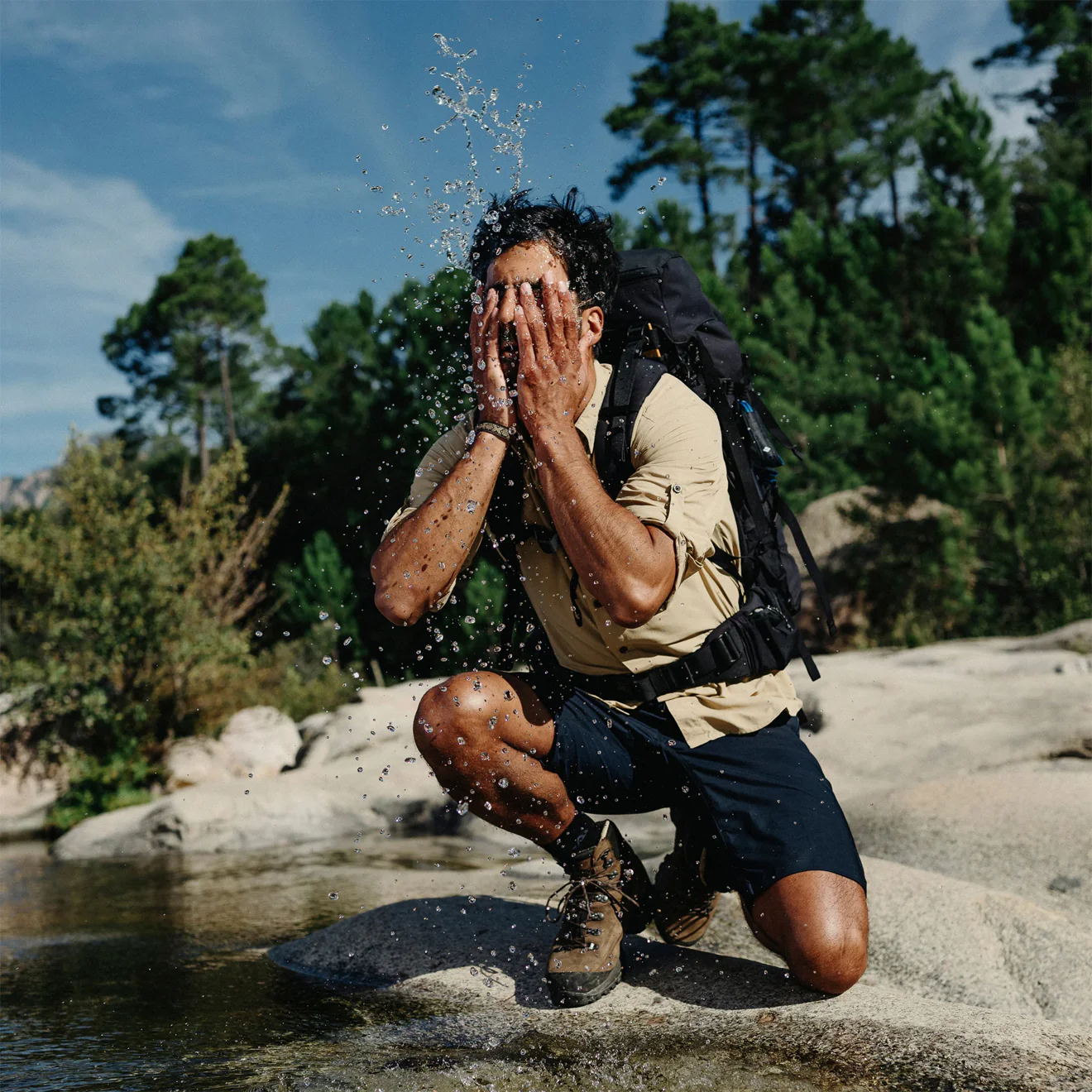 Fjallraven Abisko Hike Shorts Buckwheat Brown - Image 9