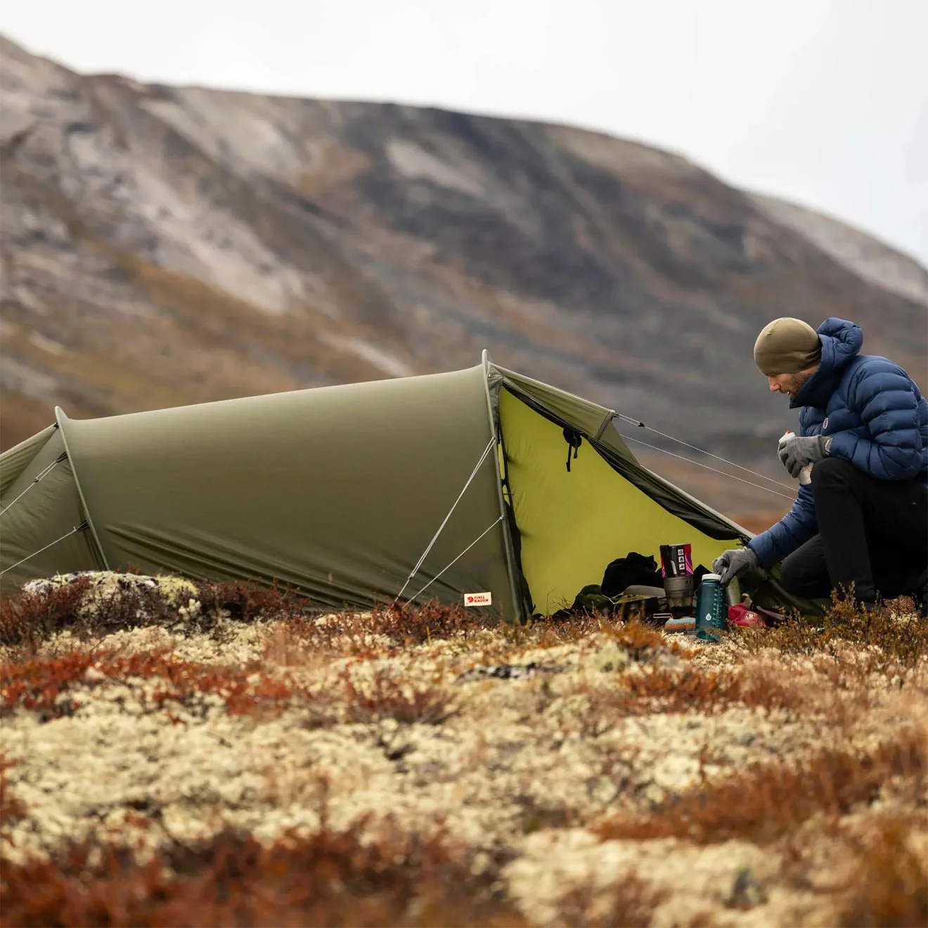Fjallraven Abisko Lite 2 Tent Sand - Image 2